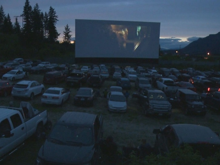Located in Enderby, B.C., the Starlight Drive-In bills itself as North America's largest drive-in screen.