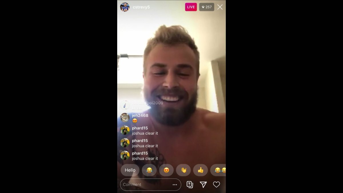 Former Blue Bombers quarterback Chris Streveler takes questions from fans on Instagram Live.
