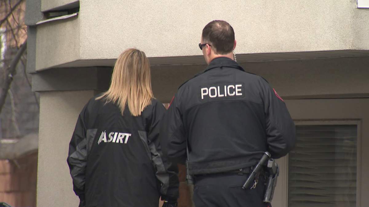 The Alberta Serious Incident Response Team is investigating the death of a man taken into custody by Calgary police in the community of Erlton on Monday, April 6, 2020.