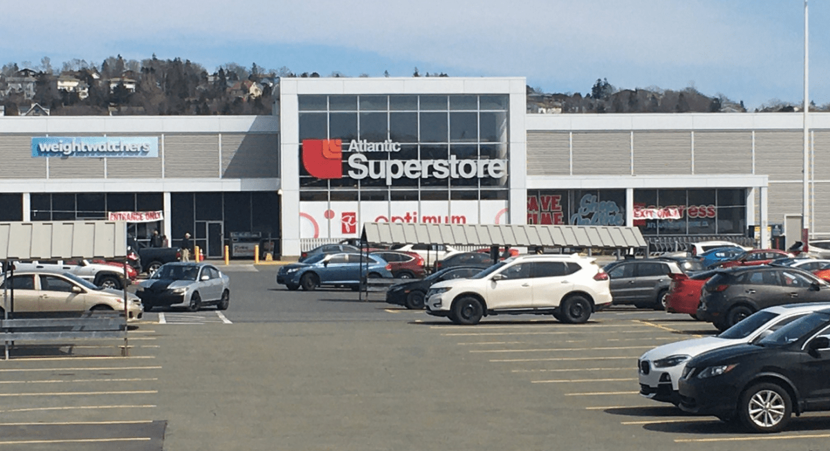 The Superstore on Portland Street is seen on Thursday, April 9, 2020. 