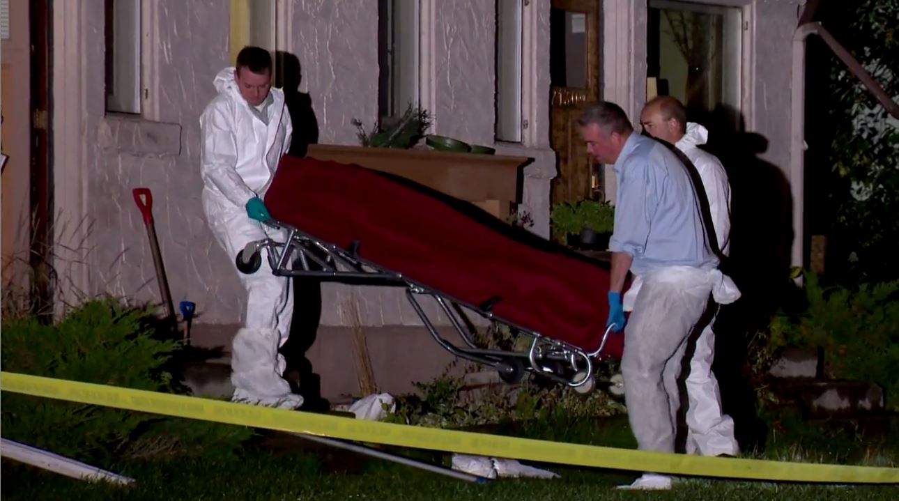 Terry Blanchette murder scene.