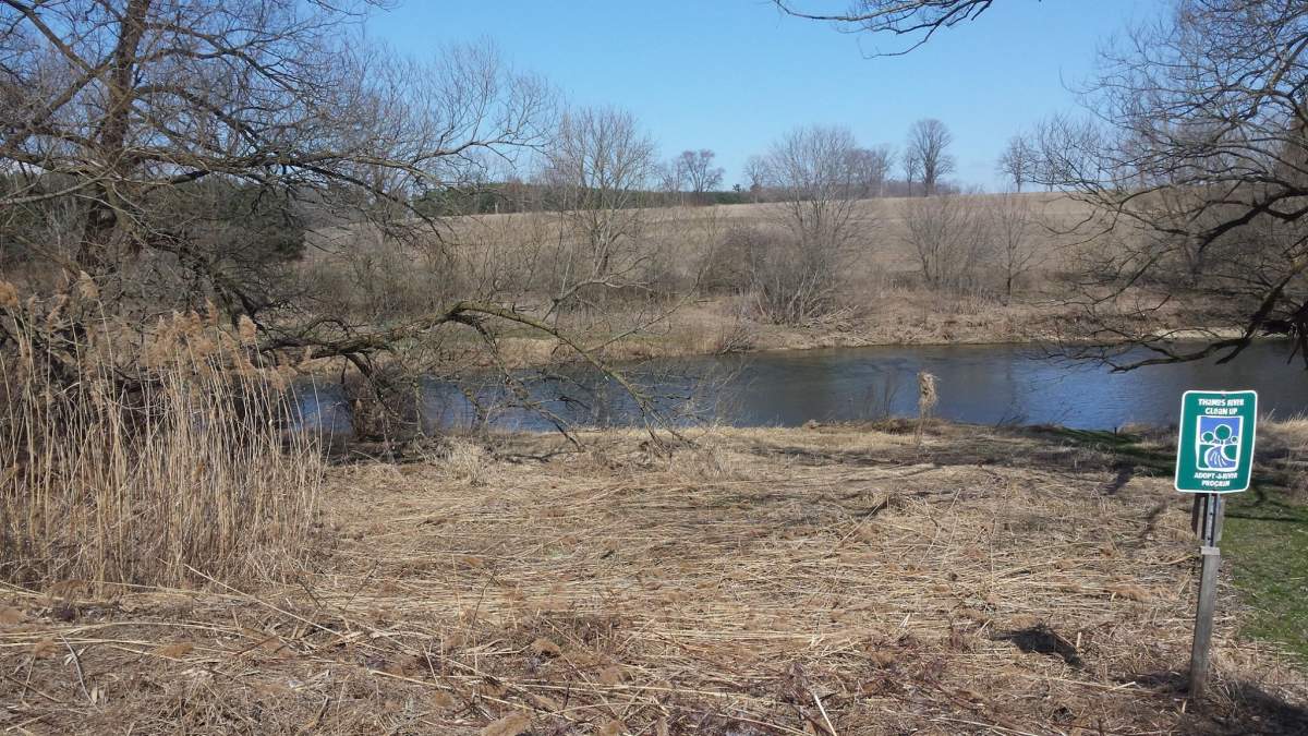 The Thames River in the London, Ont., region.