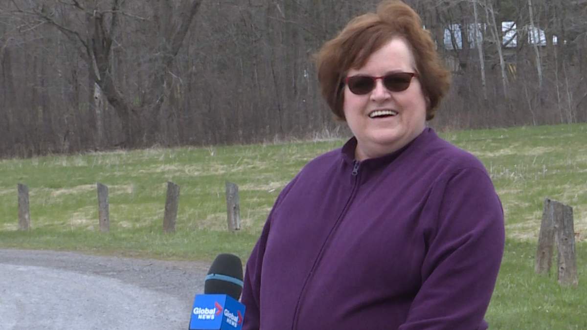 Karen Michaels a regular visitor to Lemoine Point Conservation Area