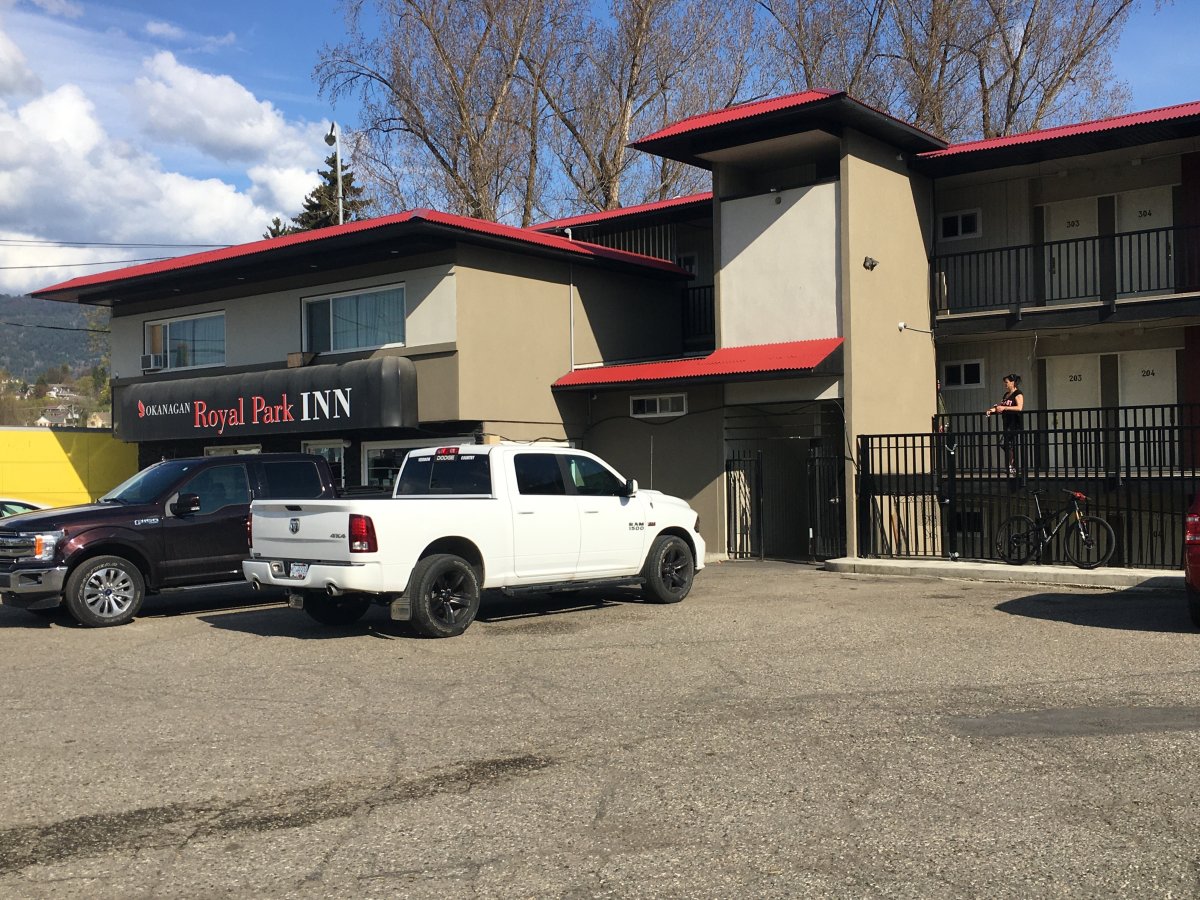 RCMP respond to call at a Vernon motel - image
