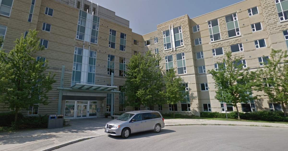 Western University's Perth Hall residence in July 2019.