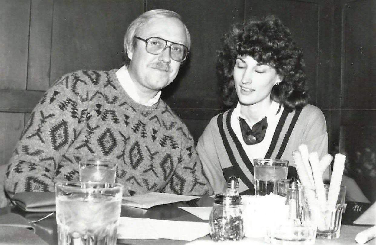 John Zahl and Elizabeth Joanne Thomas appear in this undated photo provided to Global News by their son, Riley Zahl.