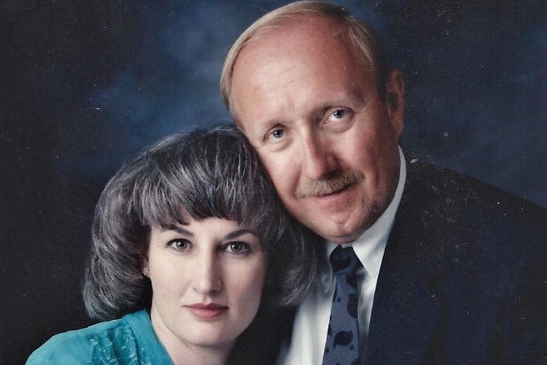 Elizabeth Joanne Thomas and John Zahl appear in this undated photo provided to Global News by their son.