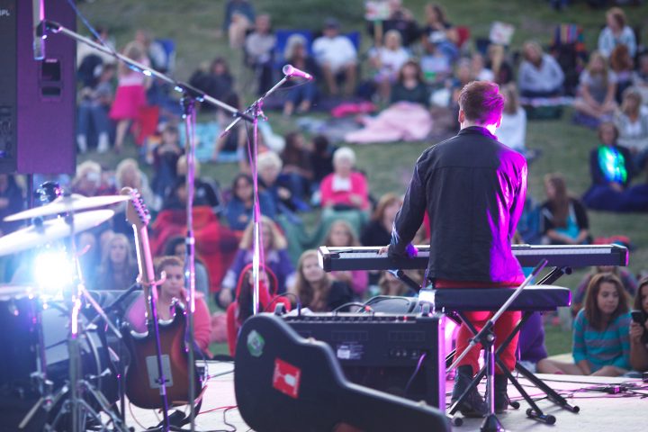 Typically, the free outdoor music events run in July and August at Memorial Park in West Kelowna.