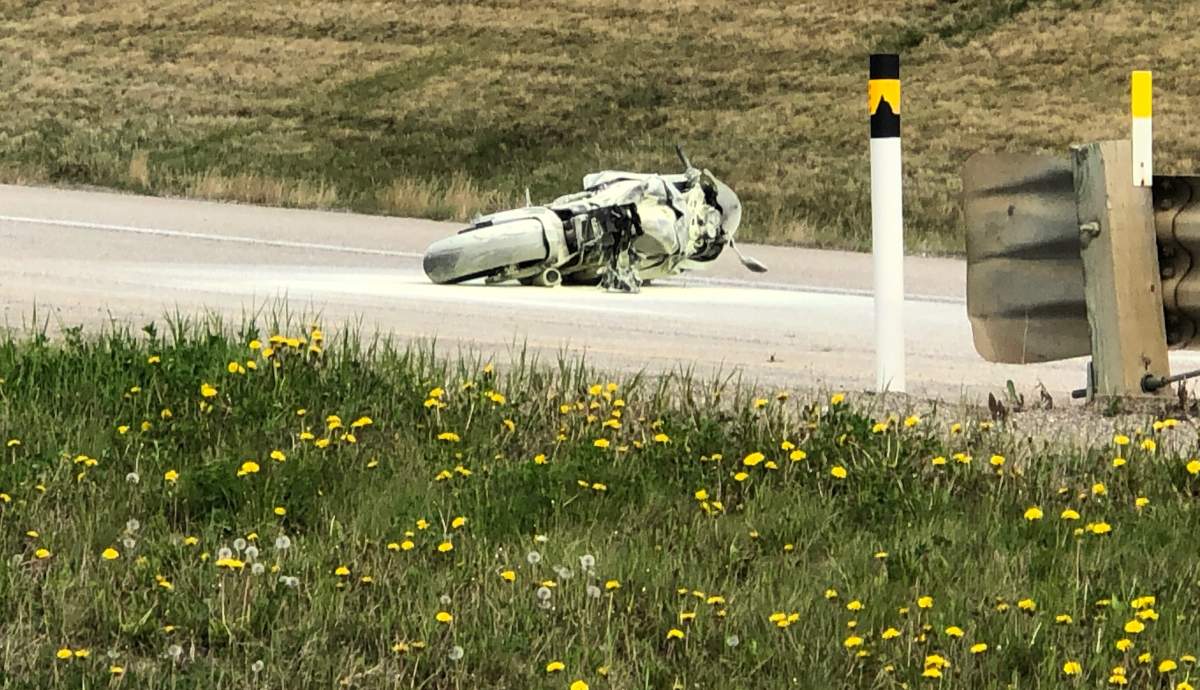 Police investigated a serious crash in north Calgary on Friday, May 29, 2020.