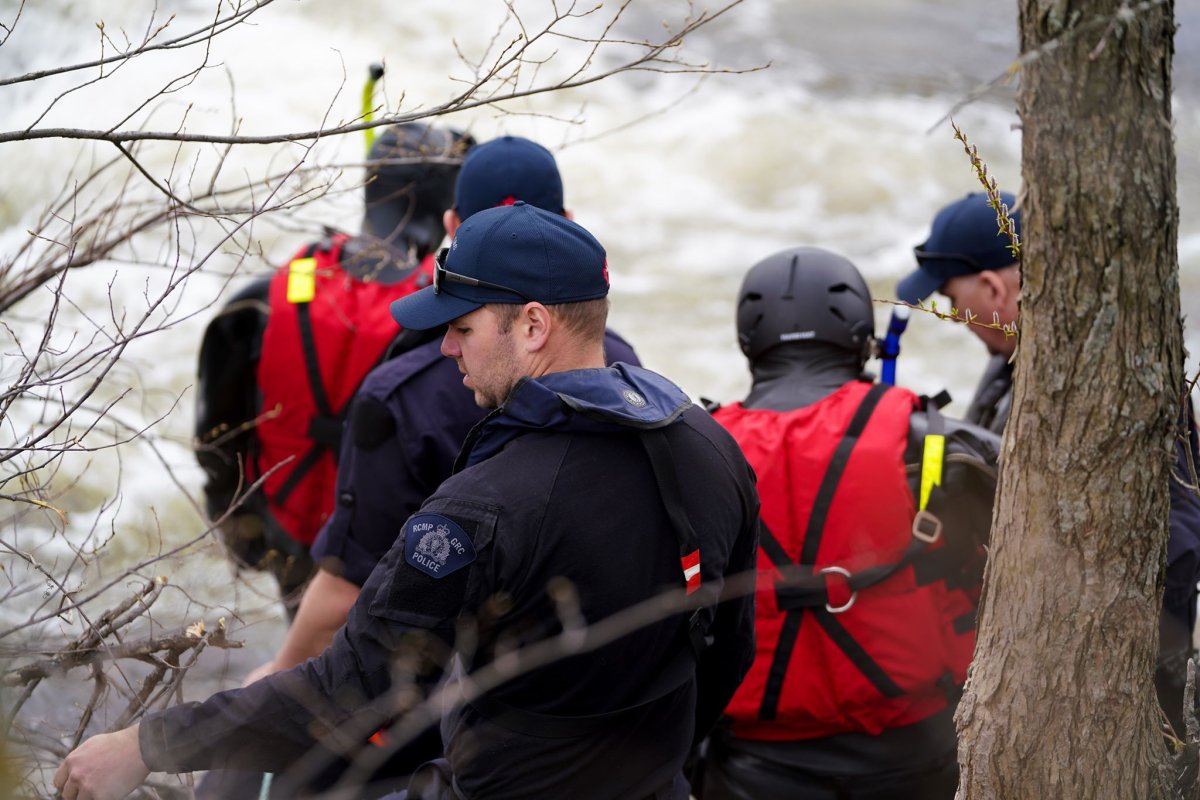 On Friday the Provincial Dive Team searched Salmon River in effort to find any clues relating to Dylan Ehler's disappearance. 