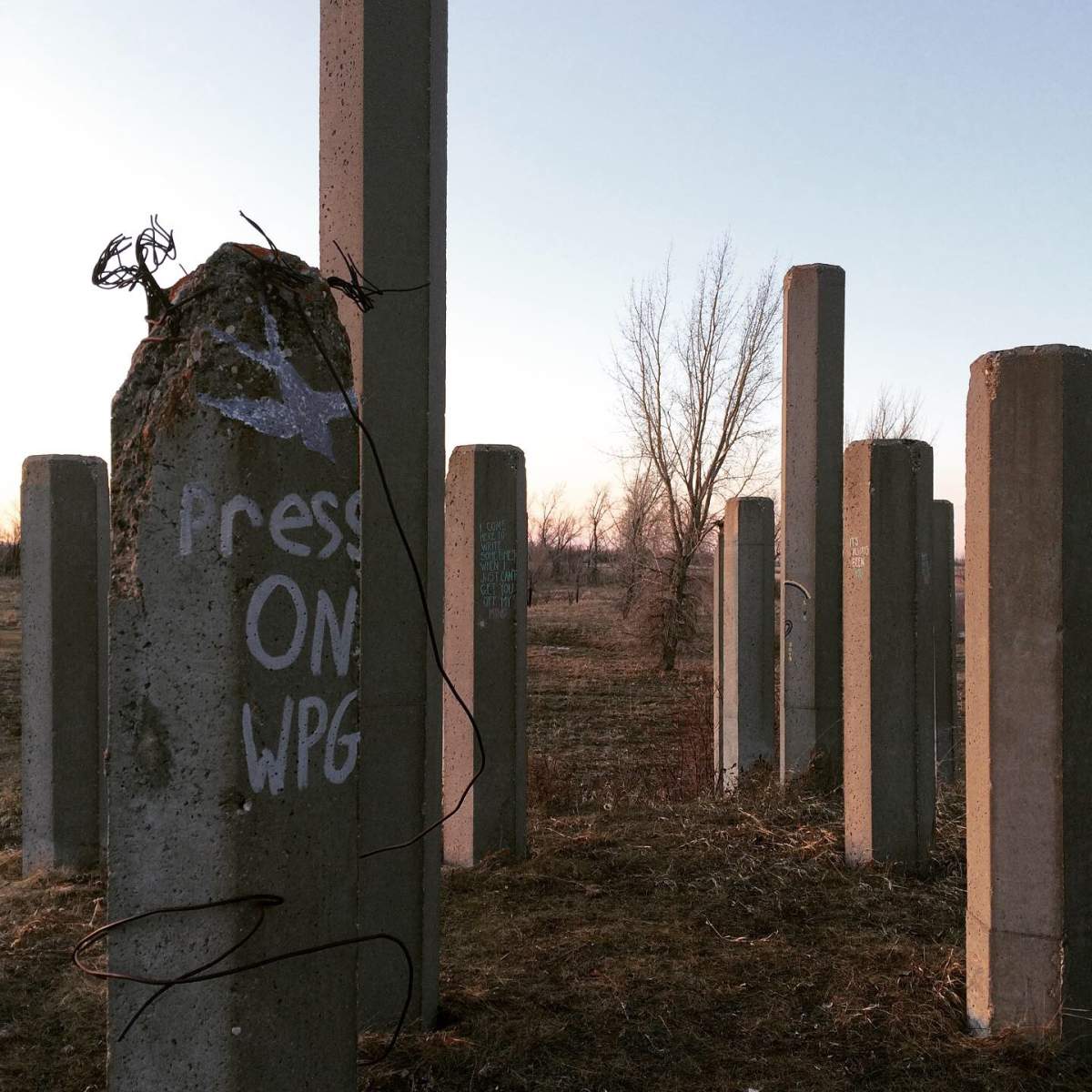 ‘Press on Winnipeg’ artwork and signs pop up during COVID-19 pandamic - image