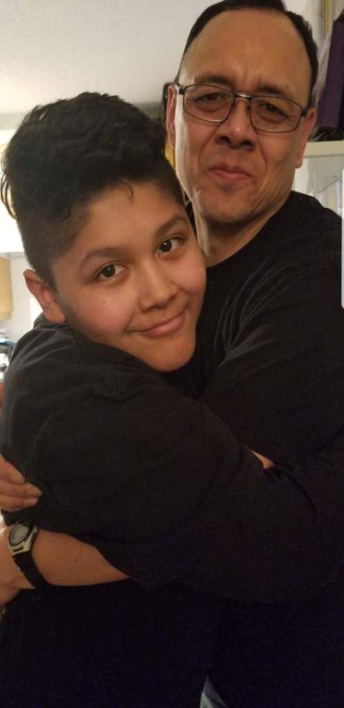 Benito and son Adriel.