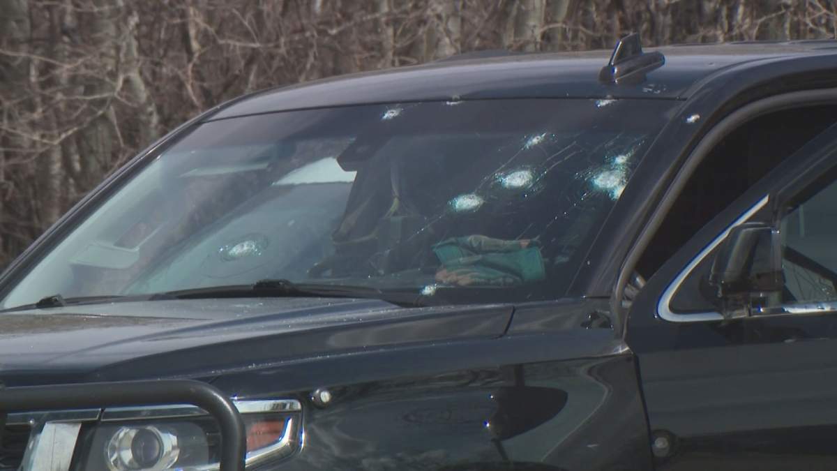 RCMP were called to a firearms complaint in Blackfalds, Alta., Wednesday, May 6, 2020 that eventually led to a confrontation with police south of Edmonton.