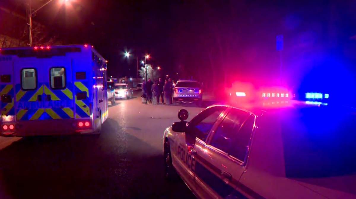 Brentwood Five massacre crime scene.