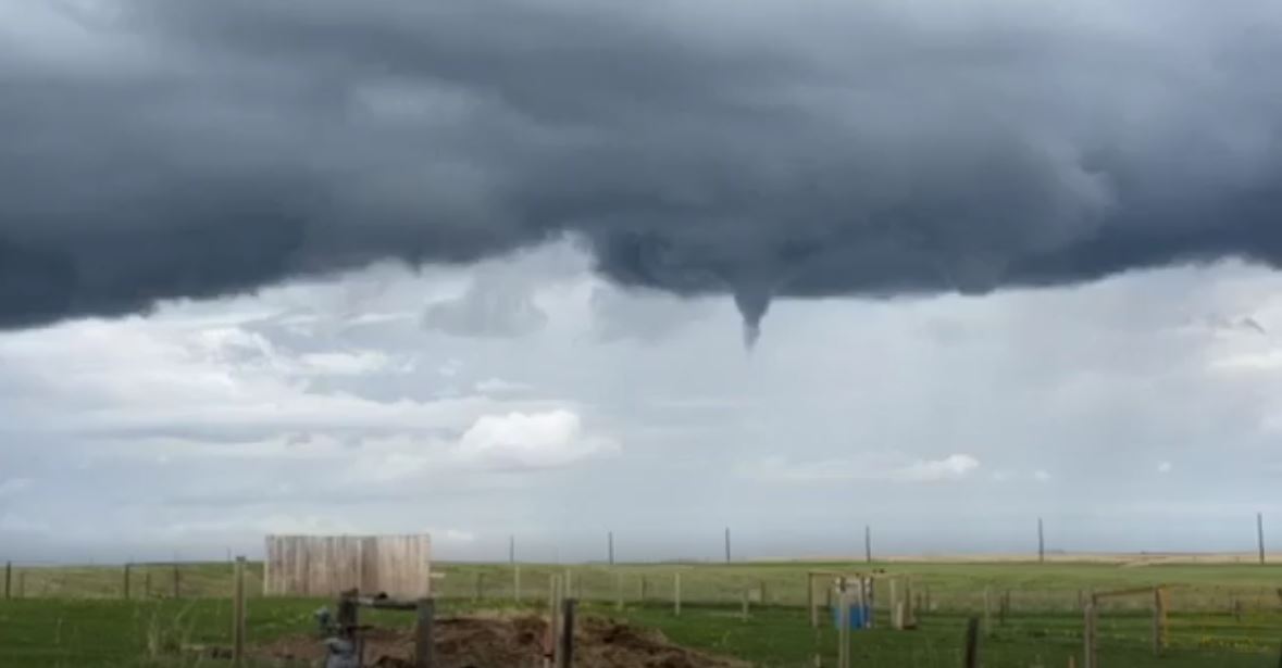 Tornado Confirmed Near Of Village Of Beiseker Alta On Sunday Q107 Toronto