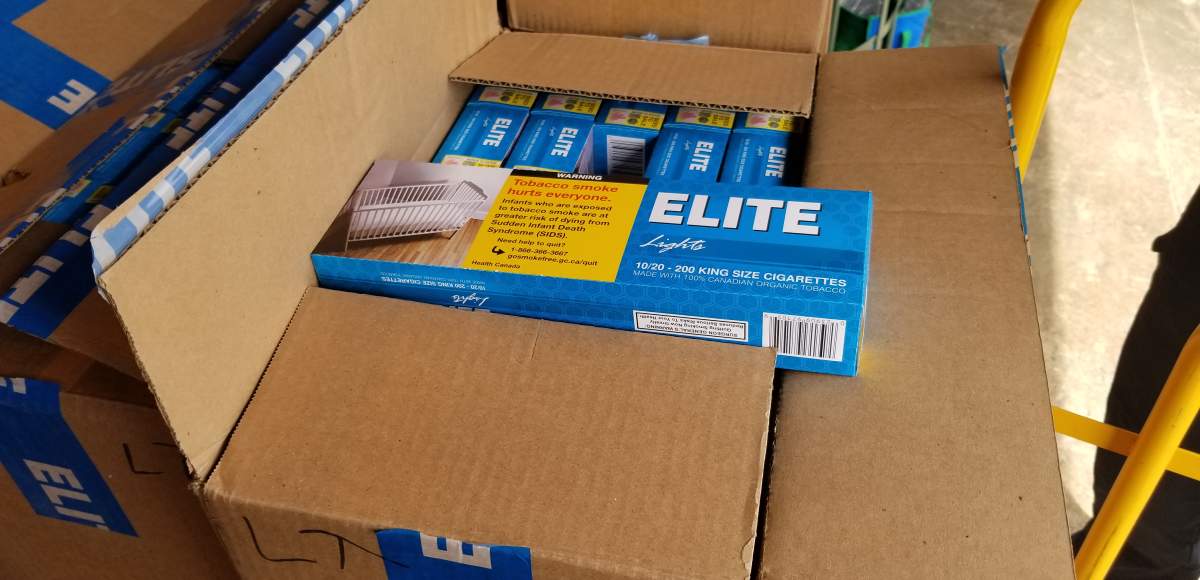 Manitoba RCMP say they found 3.5 million illegal cigarettes during a traffic stop near Brandon, Man., Sunday.