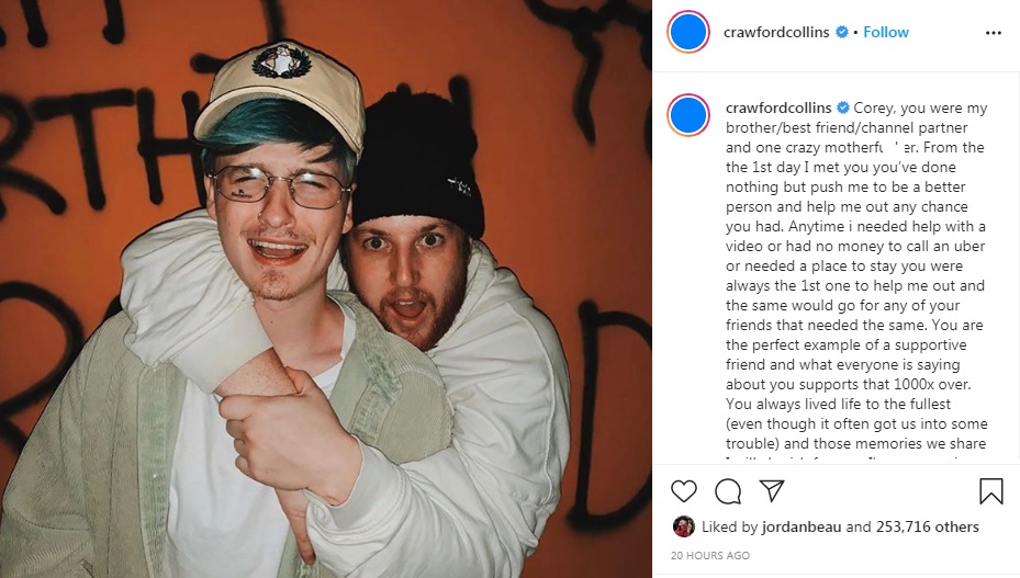 Crawford Collins/Instagram