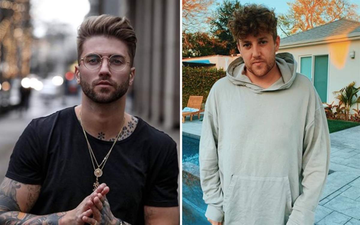 (L-R): 'Ink Master' star Daniel Silva and YouTuber Corey La Barrie.