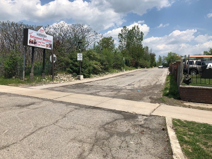 A photo of Downsview Long Term Care home in Toronto on May 25, 2020.