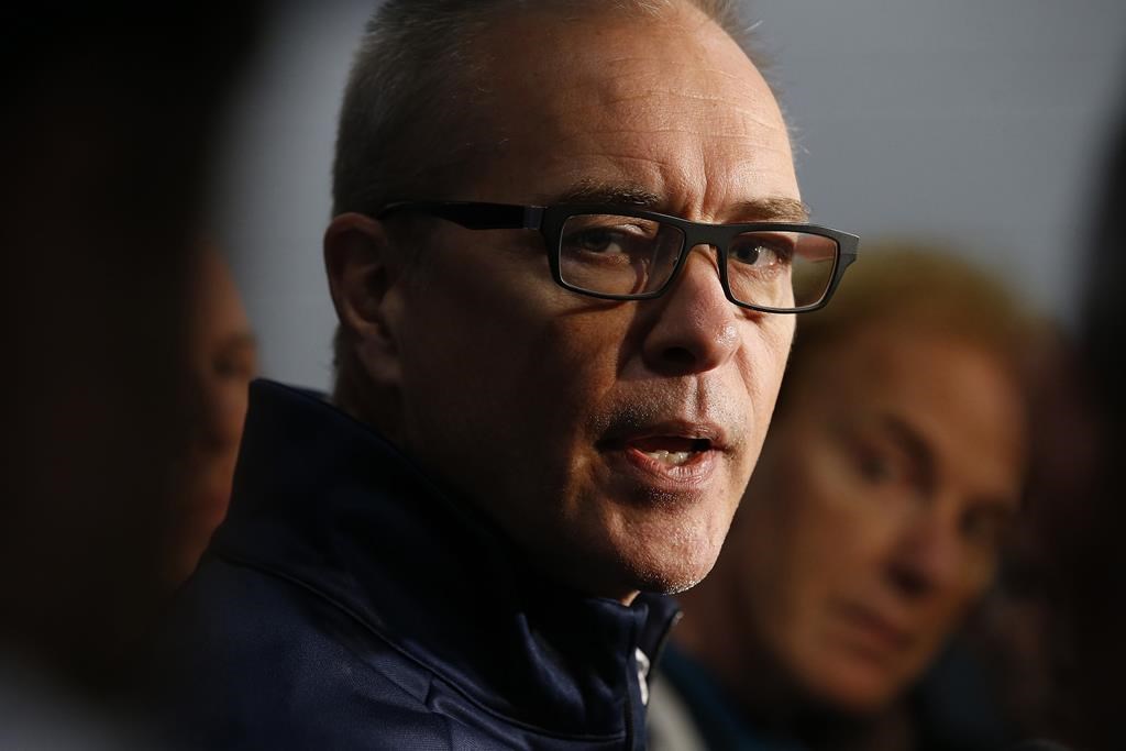 Winnipeg Jets head coach Paul Maurice. THE CANADIAN PRESS/John Woods