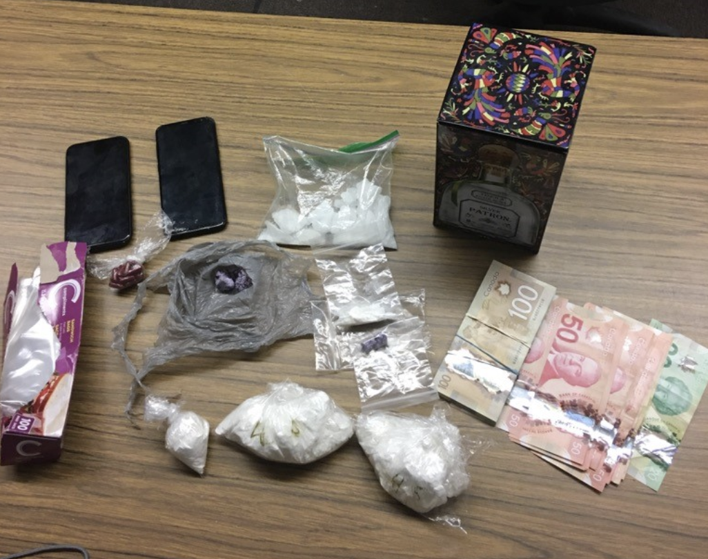 Peterborough County OPP seized cocaine, methamphetamine, purple fentanyl and cash as part of an investigation.