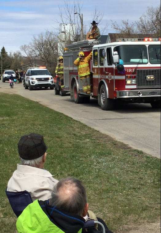 Kisbey, Sask., man celebrates 100th birthday with 75 car surprise ...