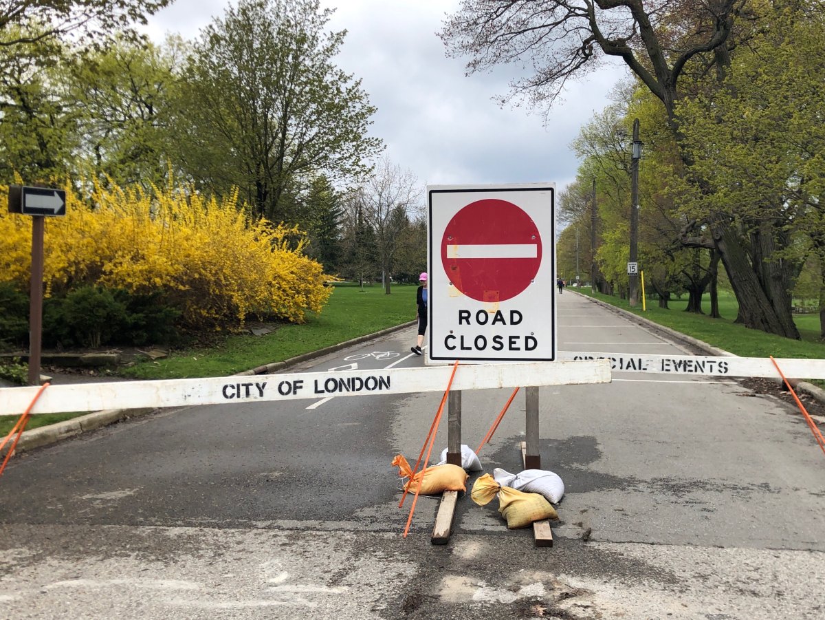 To help promote physical distancing, the City has closed vehicle entrances to Springbank Park off Flint Lane and Arboretum Avenue. Sawyer Bogdan
