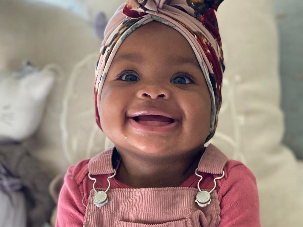 Magnola, 11 months, was named the face of the 2020 Gerber campaign. She also became the first-ever adopted Gerber baby.