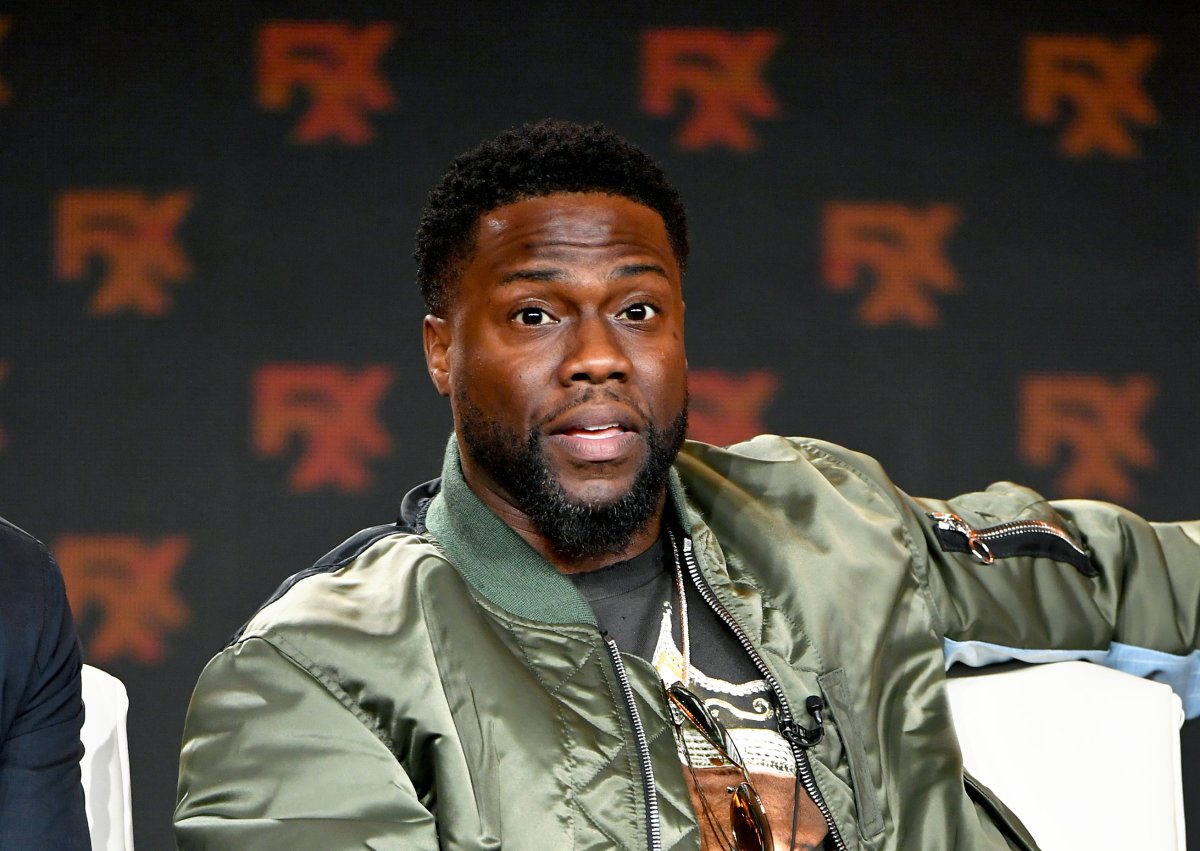 Kevin Hart of 'Dave' speaks during the FX segment of the 2020 Winter TCA Tour at The Langham Huntington, Pasadena on Jan. 9, 2020 in Pasadena, Calif.