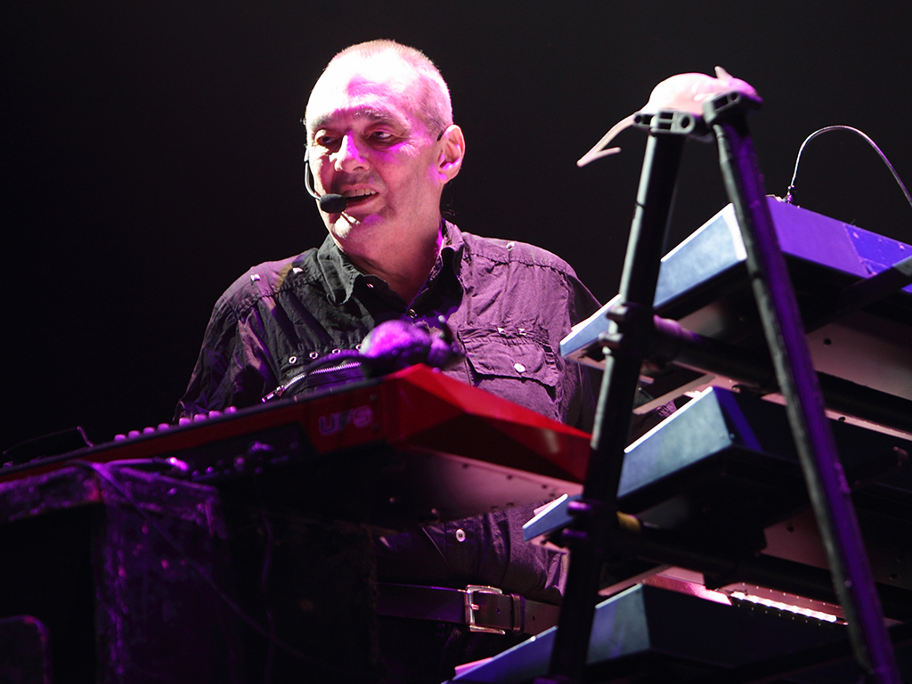 Dave Greenfield of The Stranglers performs live at The O2 Arena on Nov. 26, 2015 in London, England.