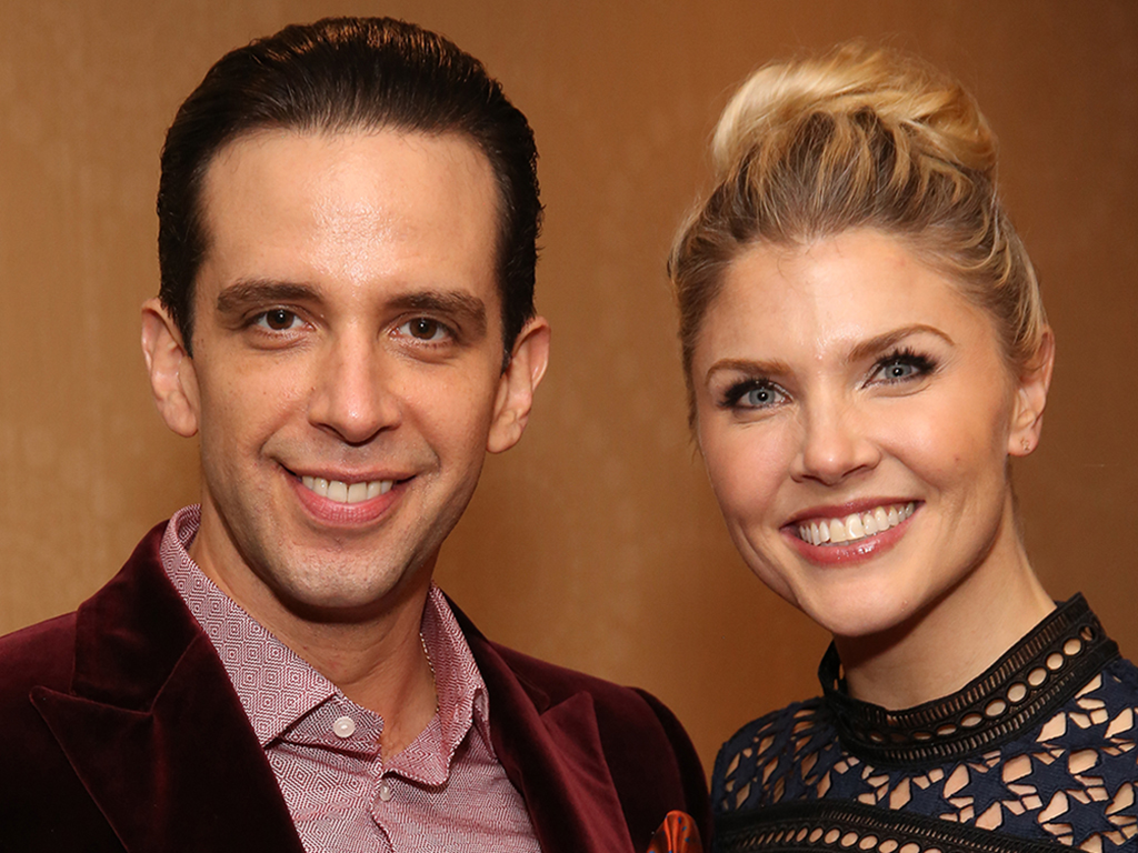 Nick Cordero and Amanda Kloots attend the Broadway opening night after party for 'A Bronx Tale' at the Marriot Marquis Hotel on Dec. 1, 2016 in New York City.
