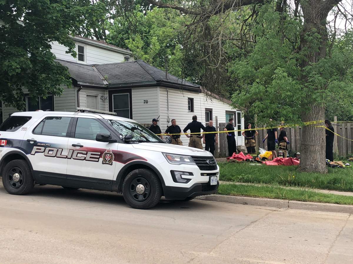Guelph Police were sent to a home on Hayes Avenue, which is near Stevenson Street and York Road, for a "check wellbeing" call just before midnight on Wednesday.