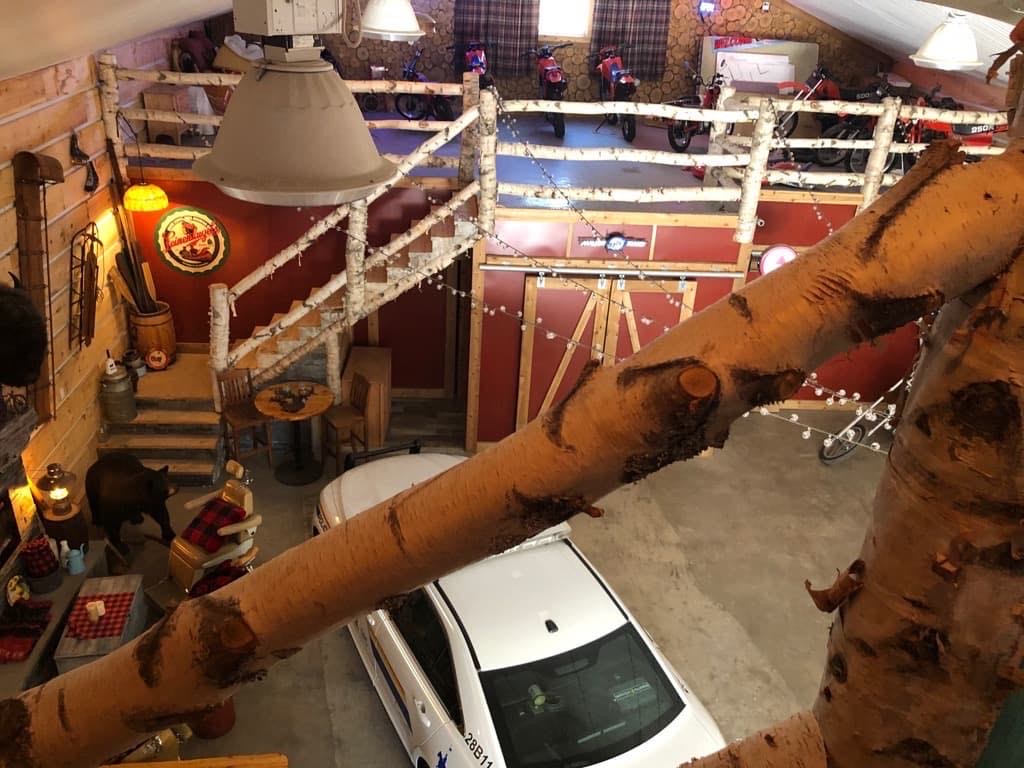 Photo, taken inside gunman’s house in November, shows mock RCMP car used in mass shootings. (Supplied)