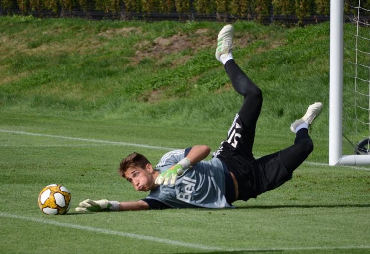 Vancouver Whitecaps goalkeeper Thomas Hasal came back to Saskatoon to stay sharp for any possible chance of the 2020 MLS season restarting.
