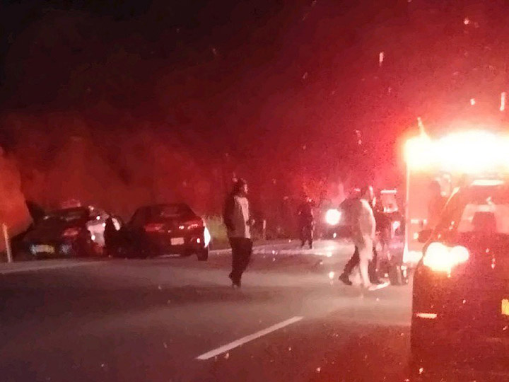 West Kelowna RCMP say the crash happened along Drought Hill, and involved a southbound vehicle crossing the centre line and colliding head-on with a northbound car.