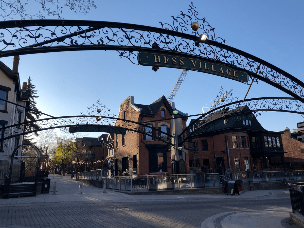 A motion from a downtown Hamilton councillor could see areas with clusters of restaurants - like Hess Village - become outdoor dining districts to allow restaurants to re-open with plenty of room for physical distancing.