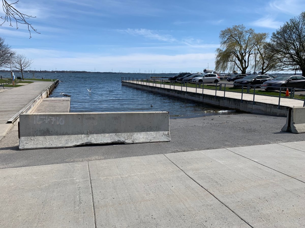 The West Street boat launch, along with many others in Kingston,  reopened Tuesday as part of the city's COVID-19 reopening plan.