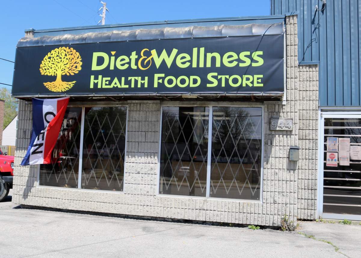 Diet & Wellness Health Food Store opened May 11 at 944 Oxford Street E.