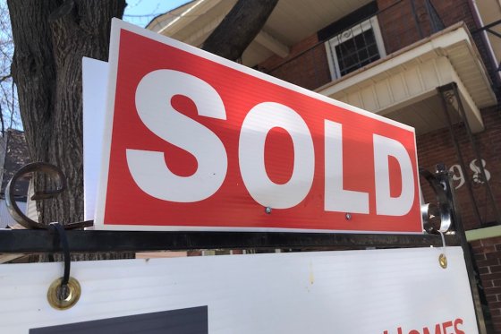 home sold sign