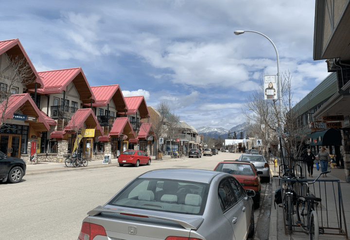 Downtown Jasper’s Patricia Street on May 15.