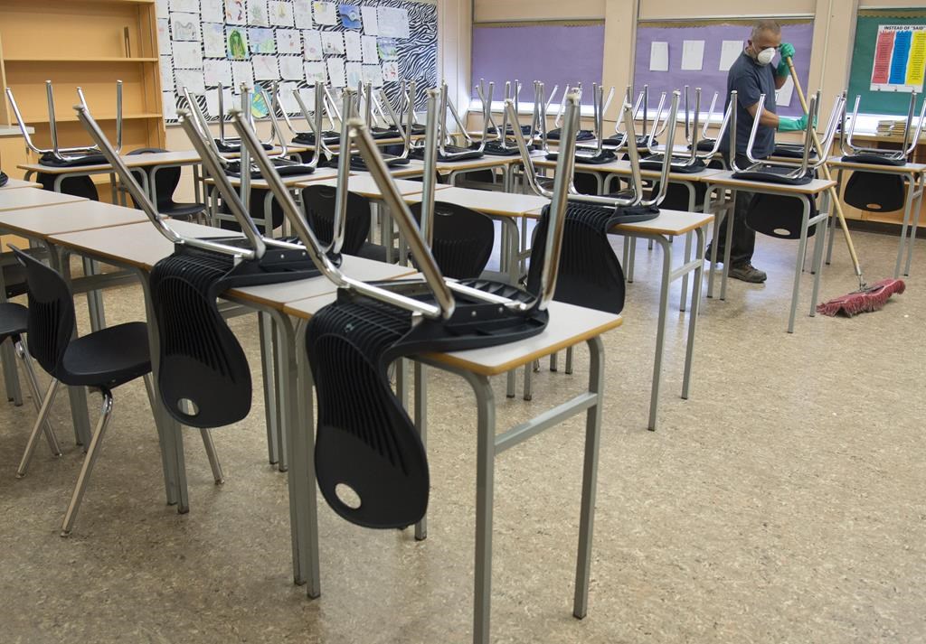 Empty classrooms could see some Manitoba students as early as June 1.