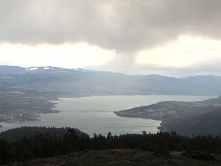 According to Environment Canada, B.C.’s Southern Interior will be hit by widespread showers with a risk of thunderstorms, with rain ranging from 5 mm to 30 mm.