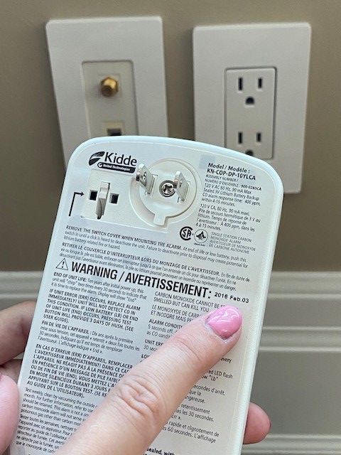 Check the date. Replace alarms at least every 10 years.