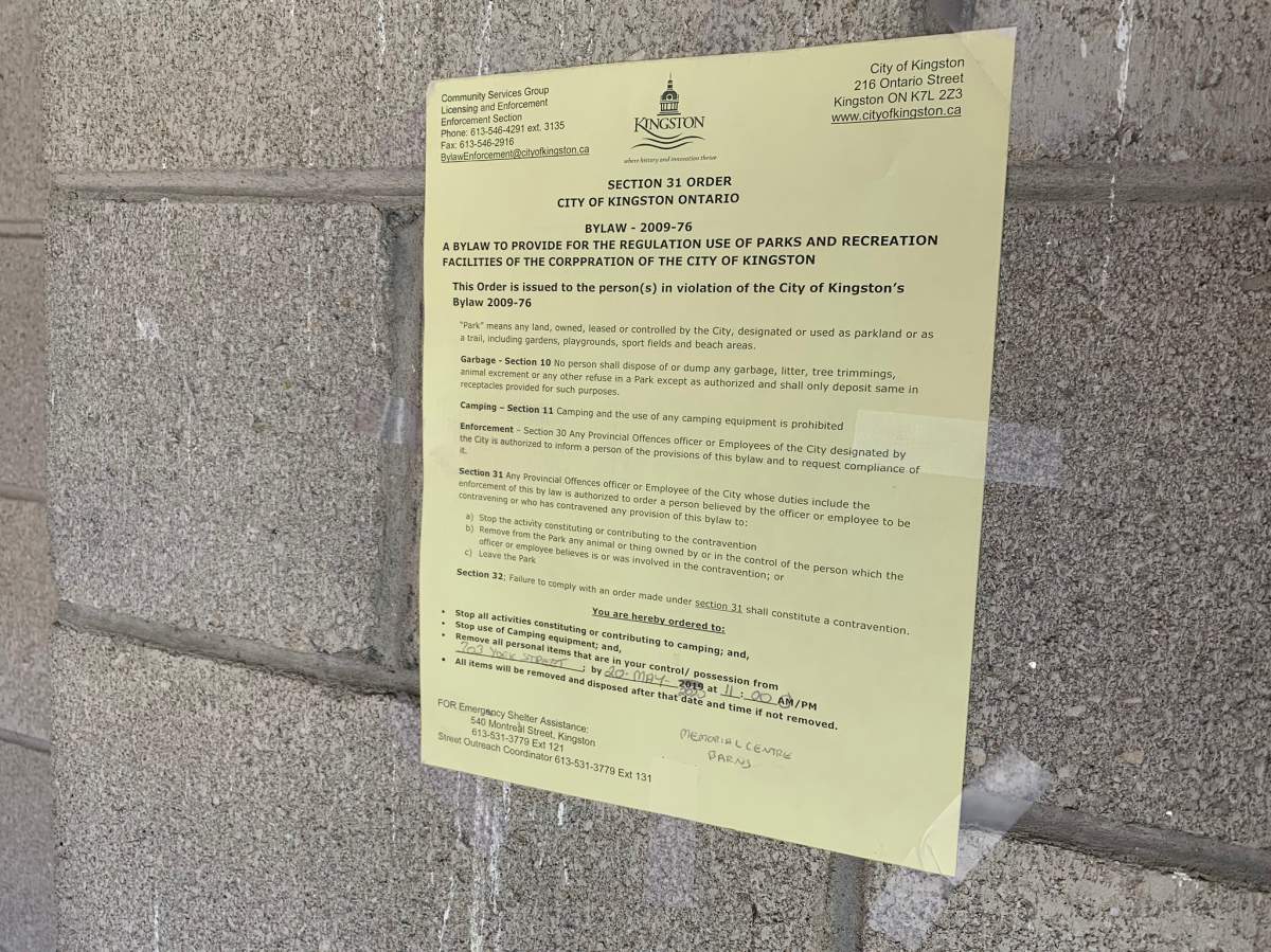 Kingston Ont., homeless encampment grows to around 40 people: resident - image