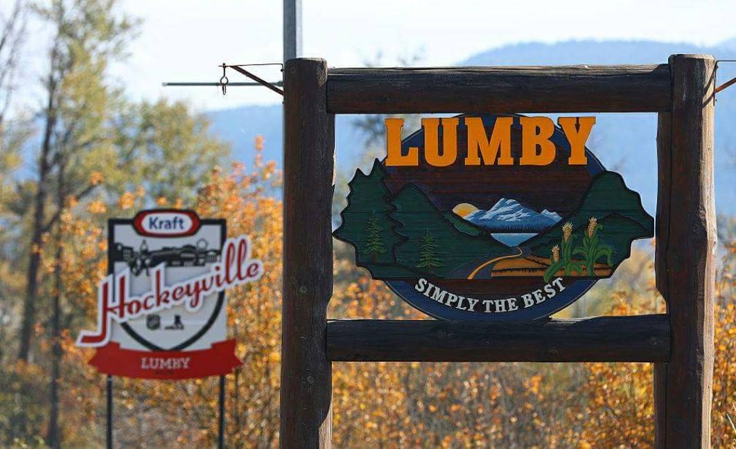 The Village of Lumby .