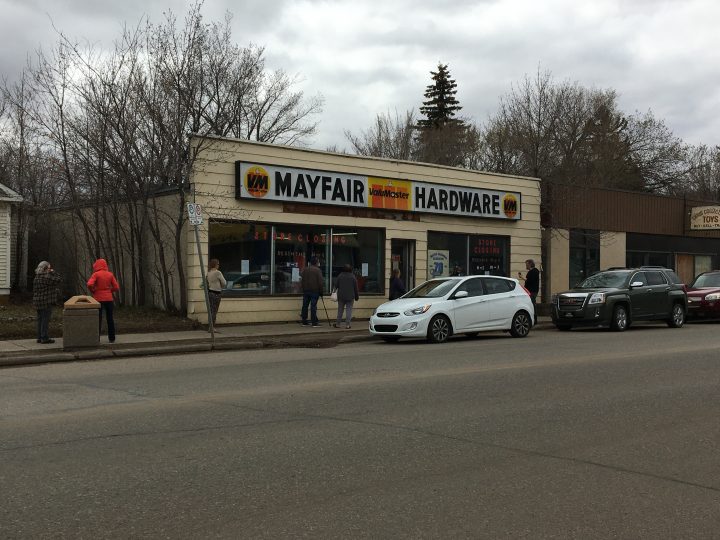 Mayfair Hardware on Avenue B North and 33rd Street West will soon be closed.