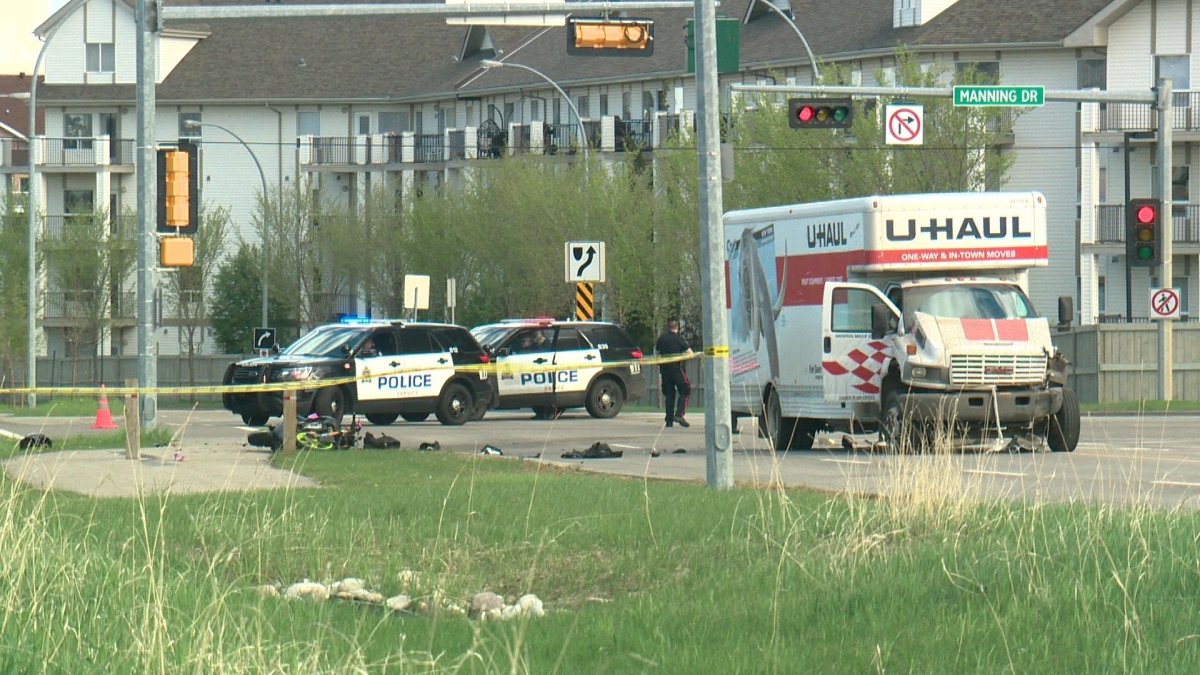 One man was taken to hospital following a crash in northeast Edmonton on Saturday afternoon. 
