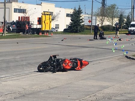 accident vaughan collision motorcyclist globalnews bill newmarkettoday keele langstaff