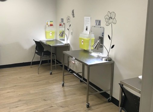 An example of an overdose prevention site