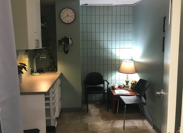 What the inside of the OD prevention site will look like.